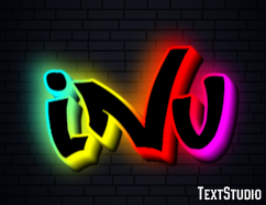 いぬ Efeito de texto