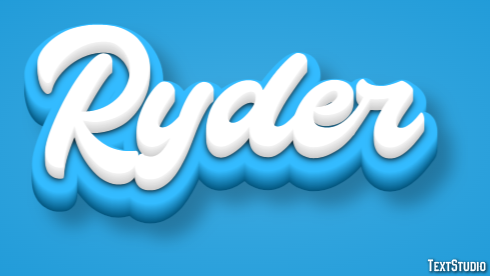 Ryder Efekt tekstowy