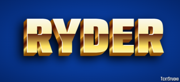 Ryder Efekt tekstowy
