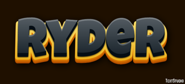 Ryder Efekt tekstowy