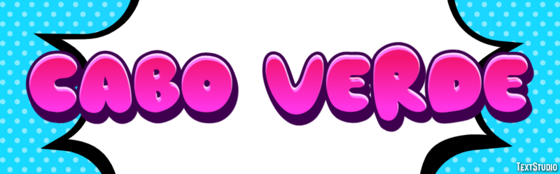 Cabo Verde Text effect