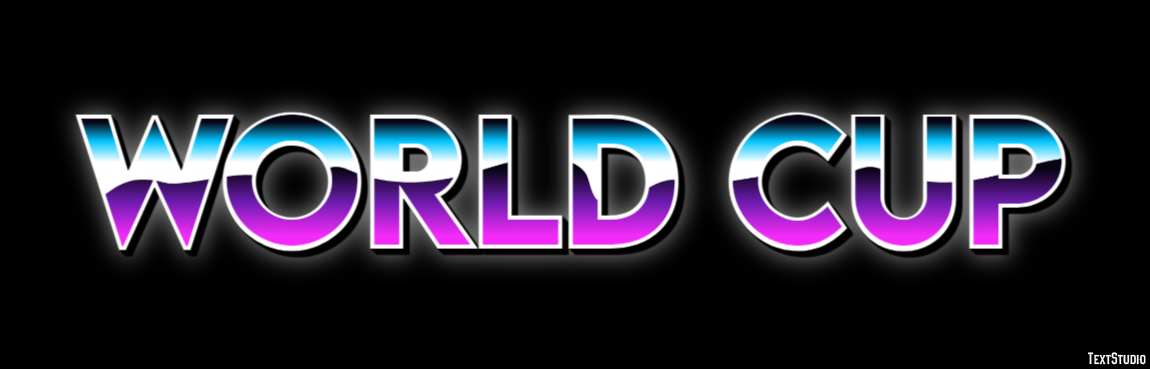 World Cup テキスト効果