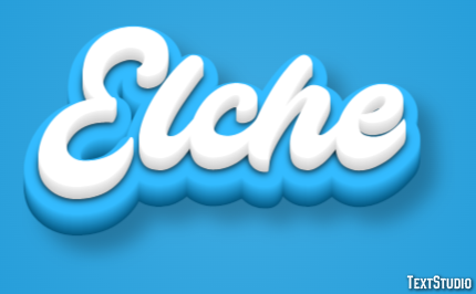 Elche Efekt tekstowy