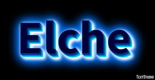 Elche Efekt tekstowy