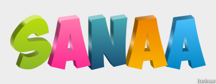 Sanaa Efekt tekstowy