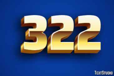 322 Text Effect
