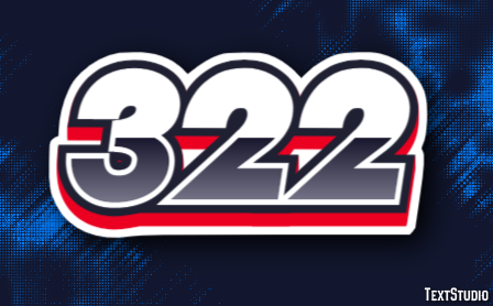 322 Text Effect
