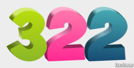 322 Text Effect