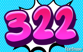 322 Text Effect