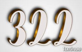 322 Text Effect