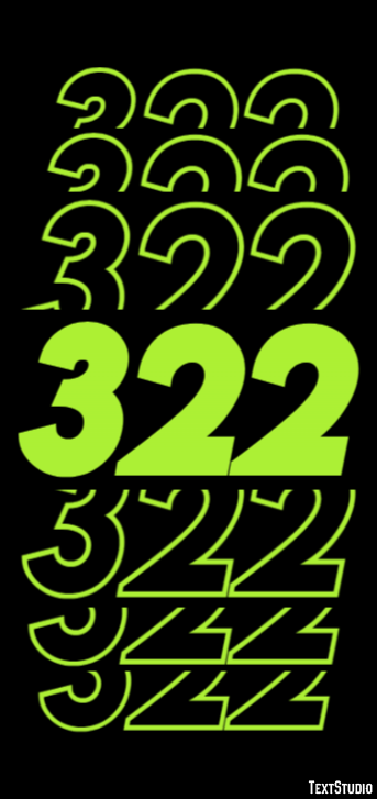322 Text Effect