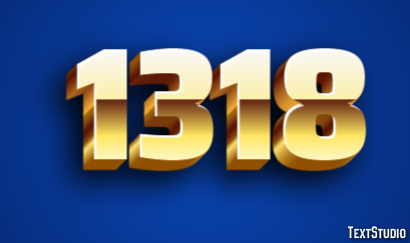 1318 Metin Efekti