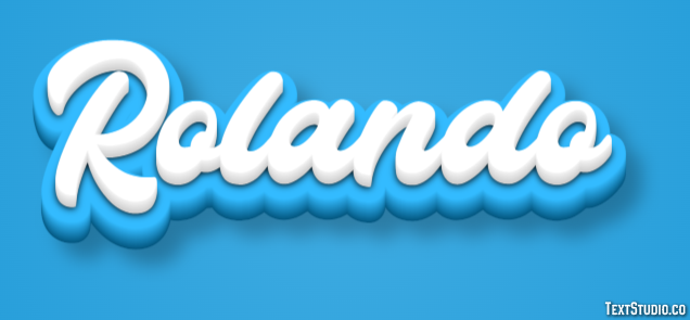 Rolando テキスト効果