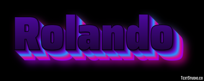 Rolando テキスト効果