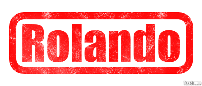 Rolando Effetto testo