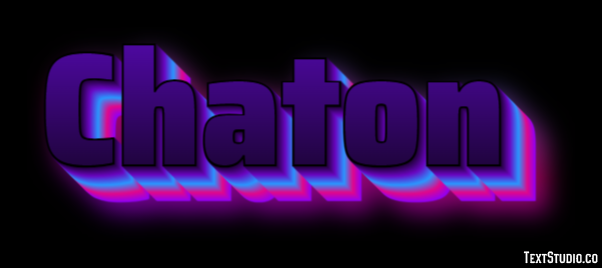 Chaton Efekt tekstowy