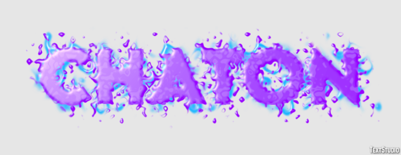 Chaton Effet de texte