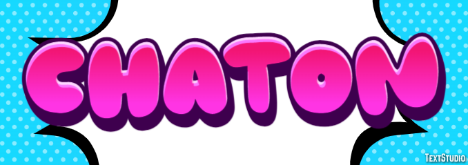 Chaton Efekt tekstowy