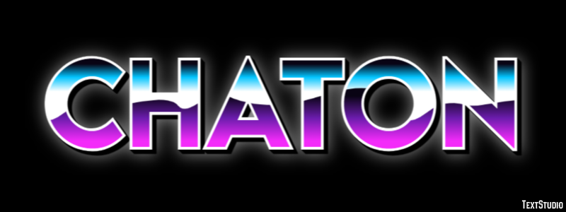 Chaton Texteffekt