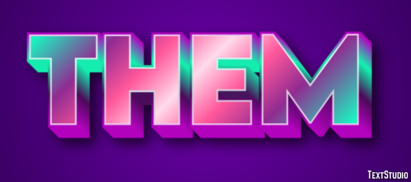Them Text Effect