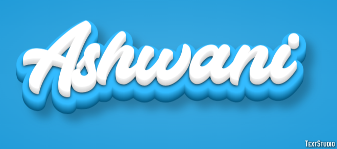 Ashwani Text Effect