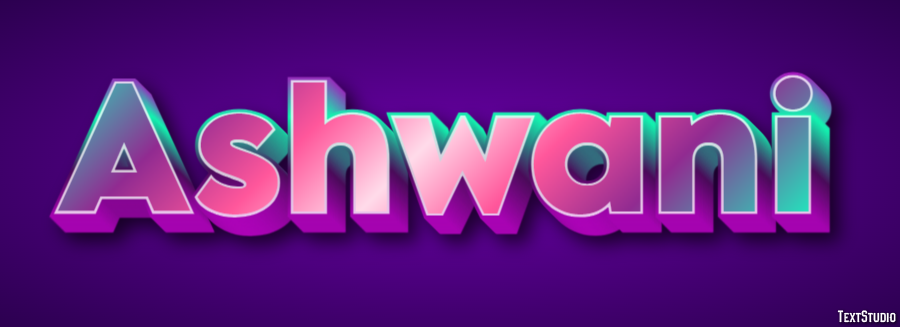 Ashwani Text Effect