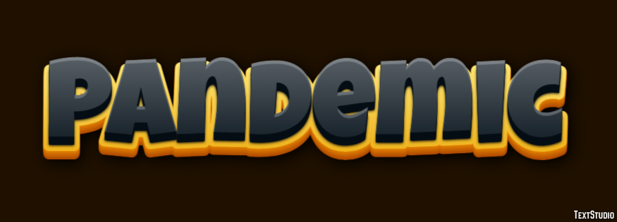 Pandemic Efeito de texto