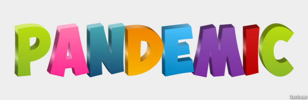 Pandemic Text Effect