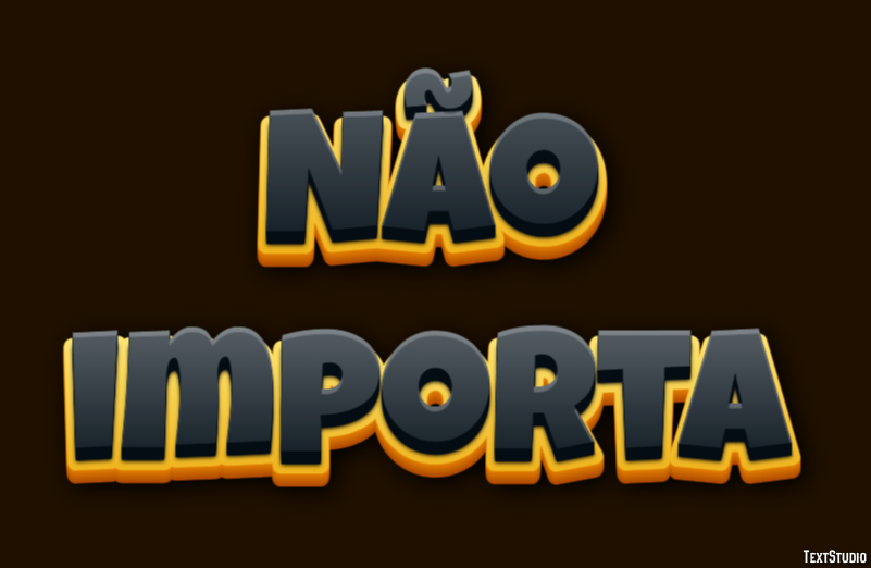 Não importa Effet de texte