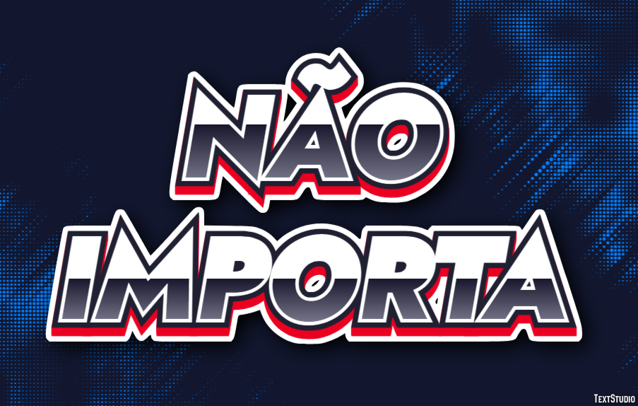 Não importa Effet de texte