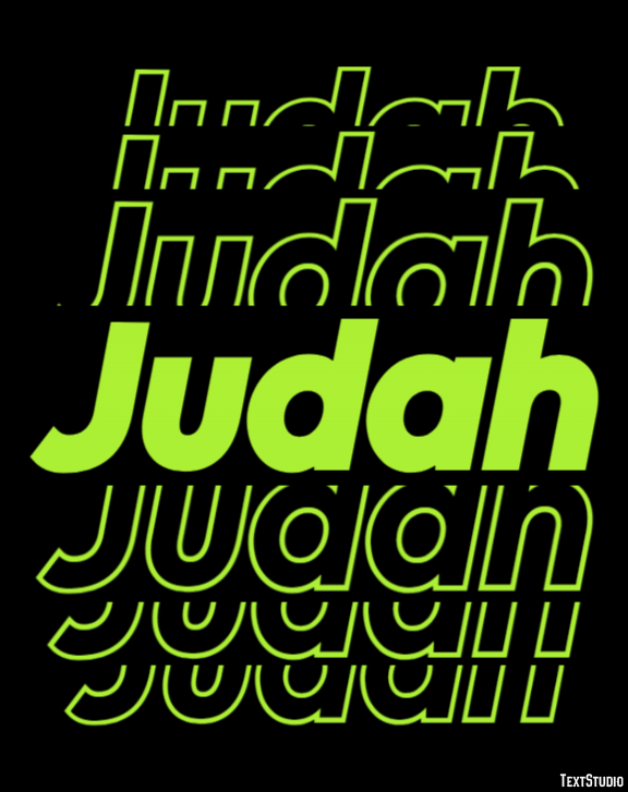 Judah Text Effect