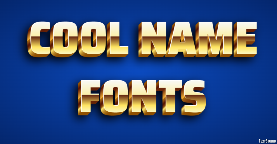 Cool Name Fonts テキスト効果