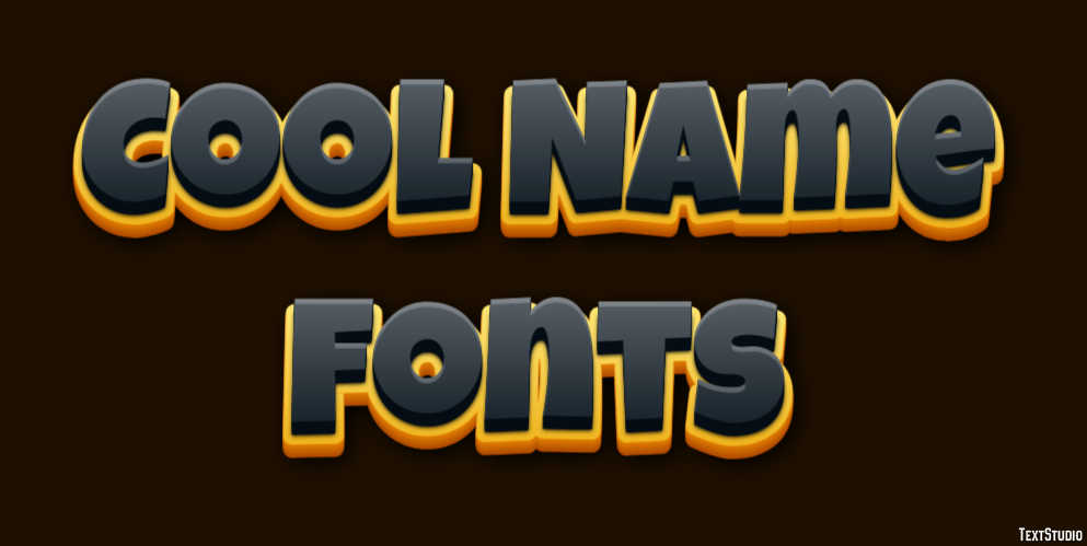 Cool Name Fonts テキスト効果