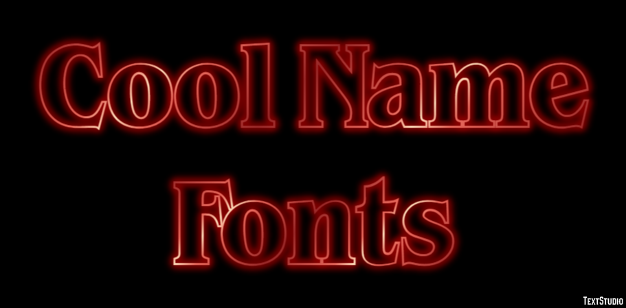 Cool Name Fonts テキスト効果