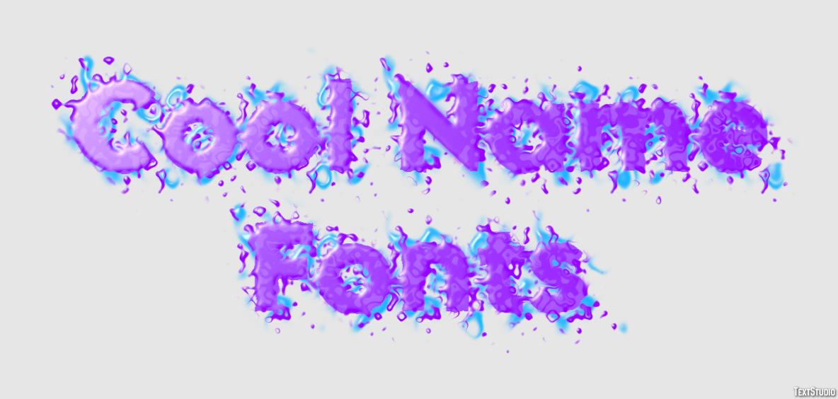 Cool Name Fonts テキスト効果