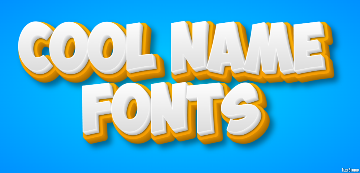 Cool Name Fonts テキスト効果