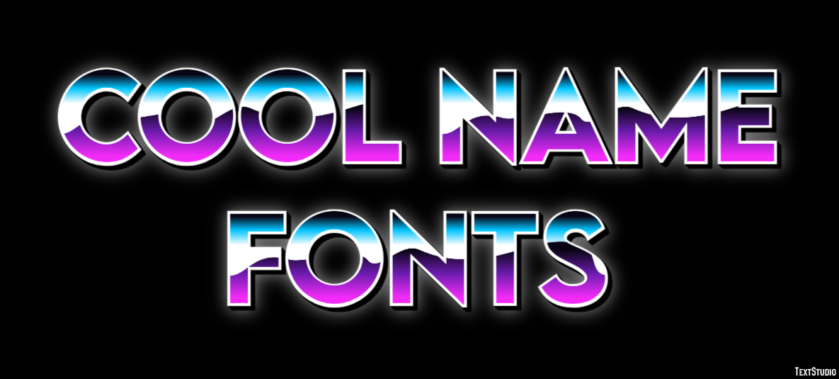 Cool Name Fonts テキスト効果