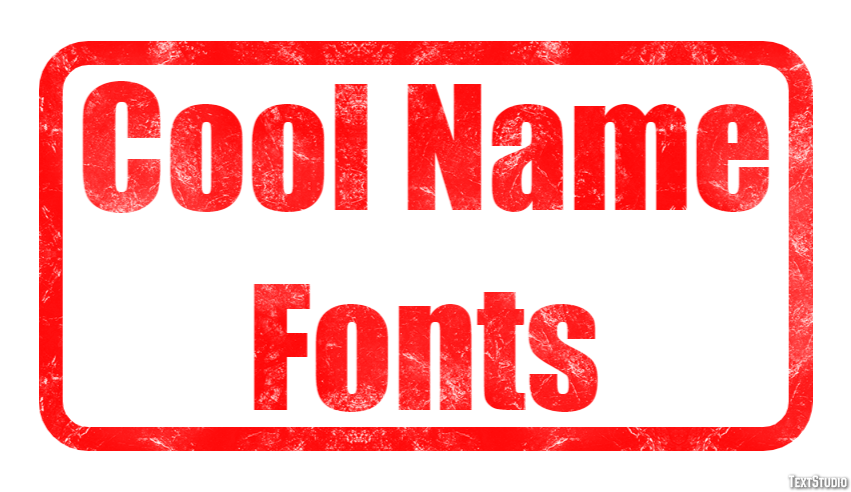 Cool Name Fonts テキスト効果