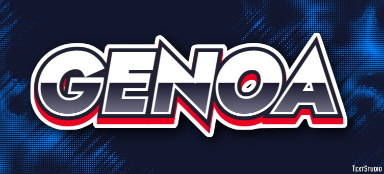 Genoa Efekt tekstowy