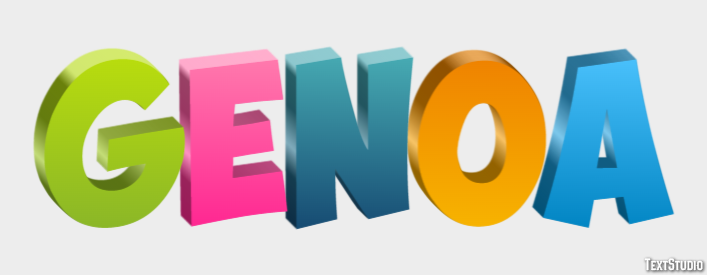 Genoa Efekt tekstowy