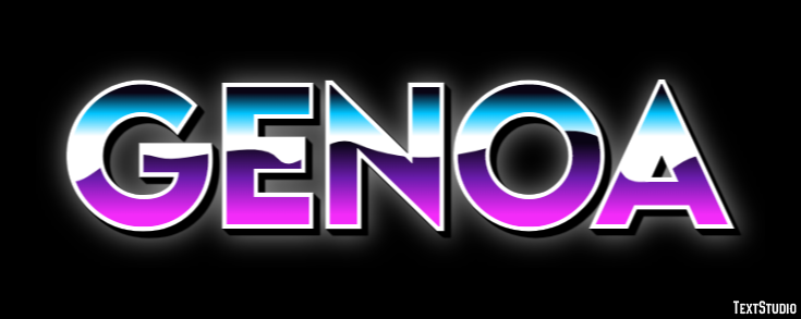 Genoa Efekt tekstowy