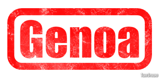 Genoa Efekt tekstowy