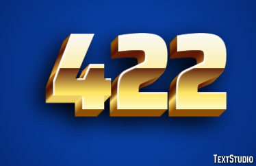 422 Efeito de texto