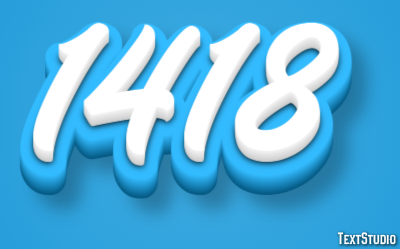 1418 Effetto testo