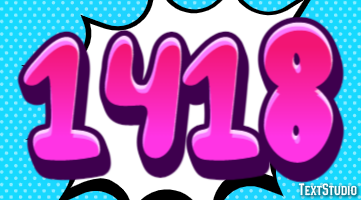 1418 Text Effect