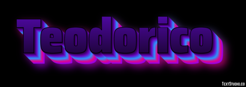 Teodorico Effetto testo