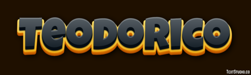 Teodorico Effetto testo