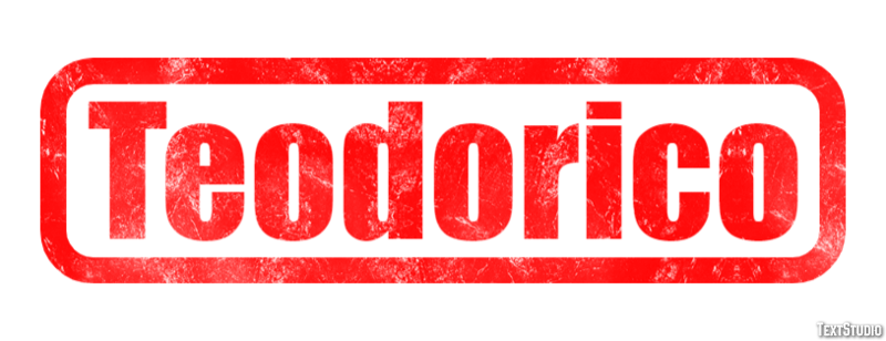 Teodorico Effetto testo