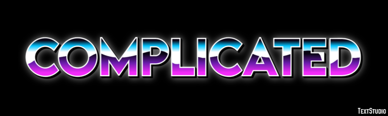 Complicated Text Effect