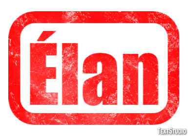 Élan Effet de Texte